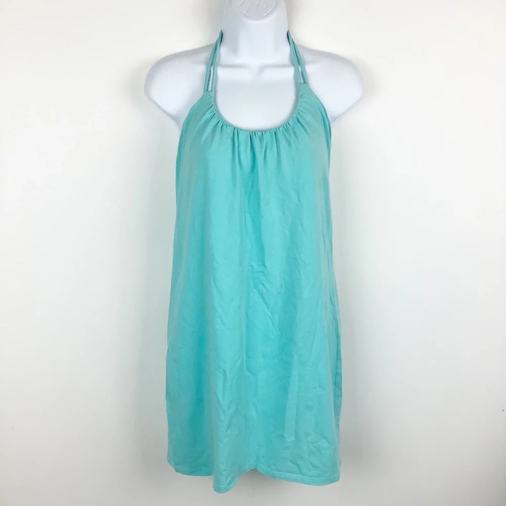 Victoria's Secret Bra Top Halter Draped Mini Dress Beach Cover Up - Picture 2 of 9